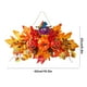 thumbnail image 3 of Corona de Halloween con Calabaza y Hojas de Arce: Decoración de Plástico Naranja para Colgar En La Puerta, Ideal para La Cosecha, Acción de Gracias y Otoño., 3 of 6