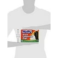 Hefty Trash Compactor Trash Bags, 18 Gallon, 5 Count