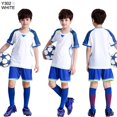 thumbnail image 1 of Kids Football Jersey Personalized Custom Boy Soccer Jersey Set Polyester Soccer Uniform Breathable Football Uniform For Children, 1 of 6