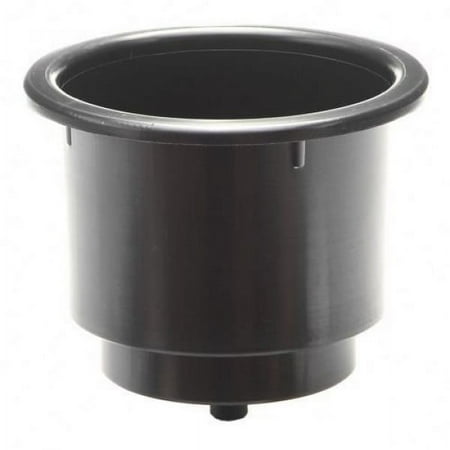 RECESSED CUP HOLDER 3-1/4""""X4"""" BLACK