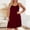 Wine, variant on Tsesme Women’s Oversize Nightgowns Double Spaghetti Strap Comfy Nightdress Loose Sleeveless Dress Sleepwear