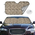 thumbnail image 3 of Lsque Dachshund Dog Puppy Car Windshield Sun Shade | Accordion Folding Style Auto Shade for Car Truck SUV Van | Blocks UV Rays Sun Visor Protector | Medium, 3 of 7
