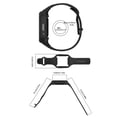 thumbnail image 3 of TPE Water Proofing And Shockproof Solid Color Strap With Integrated Shield For Watch 3 Active Work for Men Construction Mens Stainless Steel Mens Watch Mens 50mm Durable for Men Leather Band Mens, 3 of 4