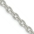 thumbnail image 1 of Sterling Silver 4.5mm Cable Chain (28 X 4.5) Made In India qcl120-28, 1 of 5