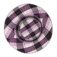 thumbnail image 6 of Fisherman Hat 22.8×5.9in Skin-Friendly Lightweight Breathable Folding Reflective Double Face For Daily Travel Business Camping Lavenderblush Buffalo Plaid Check Tartan Scotland_3, 6 of 8