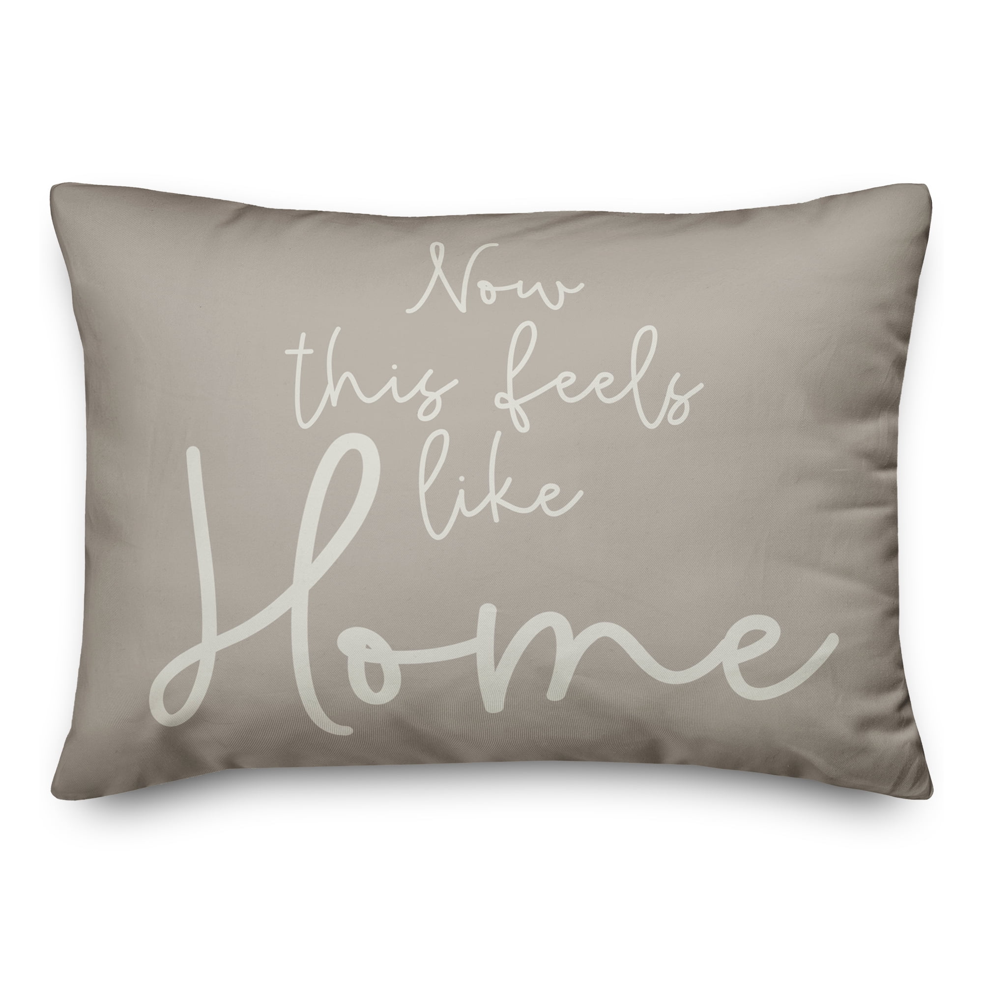 Creative Products Gray Feels Like Home 14x20 Indoor / Outdoor Pillow