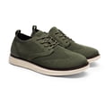 thumbnail image 3 of Zapatos Oxford Bruno Marc para Hombre KnitFlex Mesh Casual Verde con Cordones, 3 of 9
