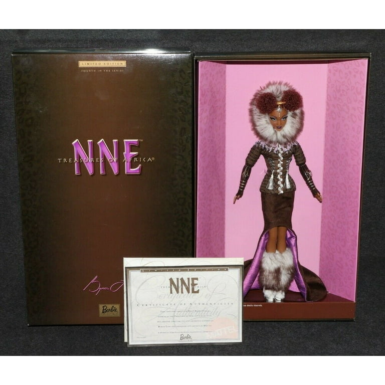 NNE Barbie Doll Byron Lars Treasures of Africa Limited NNE Barbie Doll Byron Lars Treasures of Africa Limited