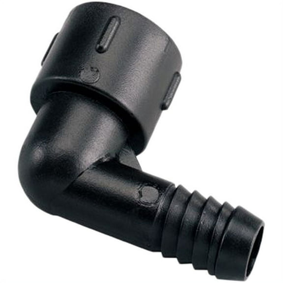 Orbit WaterMaster Underground 37259 Riser Flex Fitting, 1/2-Inch Female by Barb 90-Degree Elbow