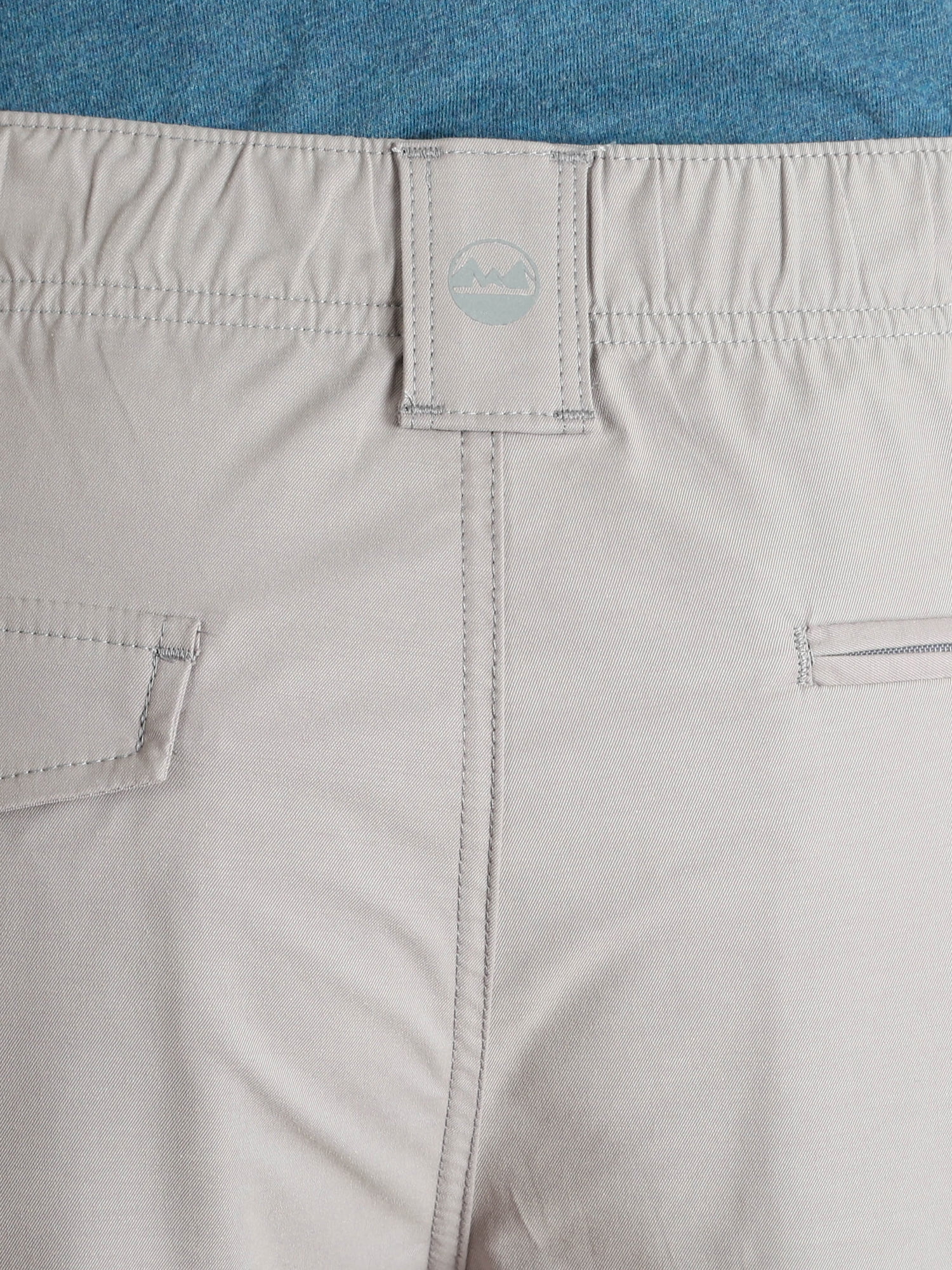 Wrangler Men's Outdoor Back Elastic Flat Front Shorts