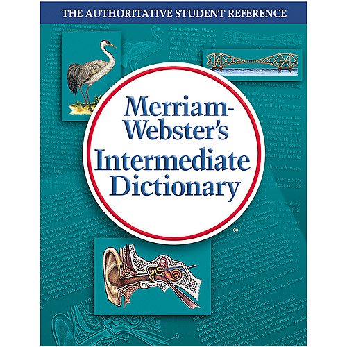 Merriam ster Intermediate Dictionary, Grades 68, Hardcover, 1,024