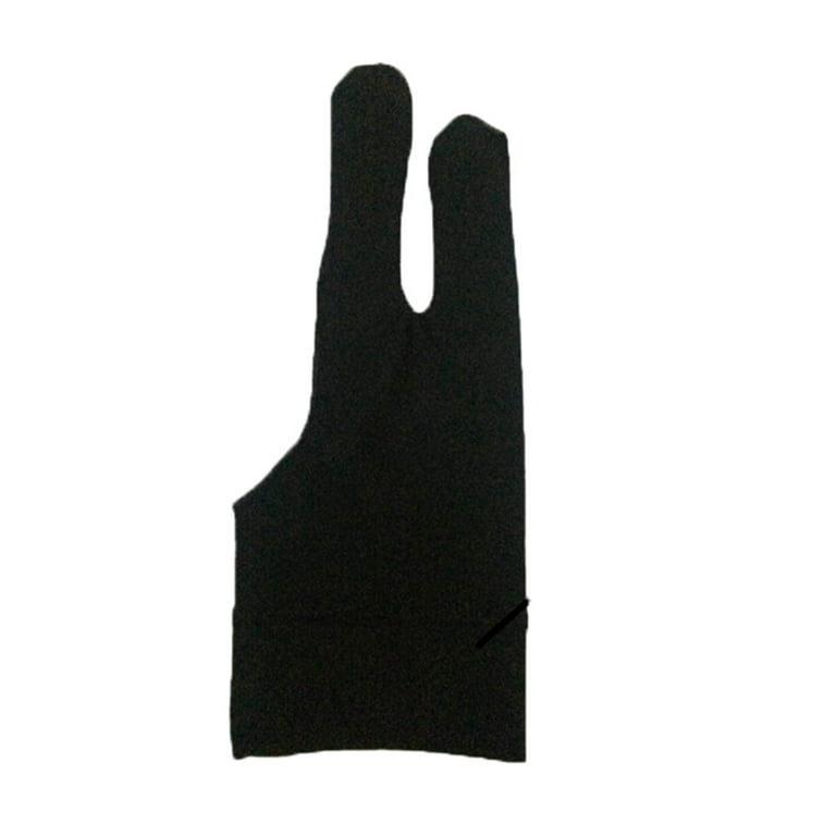 Two Finger Anti-fouling Glove Drawing & Pen Graphic Tablet Pad For Artist  Black - Plugsus Home Furniture