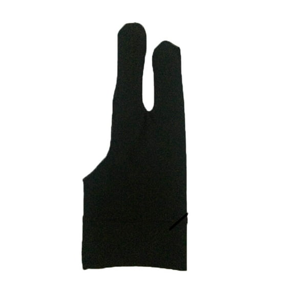 jovati Two Finger Anti-fouling Glove Drawing & Pen Graphic Tablet Pad For Artist Black