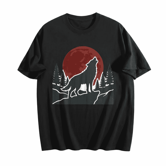 Men's 100% Cotton Short Sleeve Crewneck Graphic T-Shirt, Soft Breathable Moisture Wicking Casual Basic S-3XL