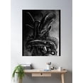 thumbnail image 2 of Xenomorph Poster Wall Art, Modern Wall Decor For Living Room Bedroom, 16x24 UNFRAMED, 2 of 3