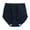 Black, variant on Wdfiry Women's High Waisted Cotton Underwear Soft Breathable Panties Stretch Full Coverage Briefs Seamless Ladies Pantie