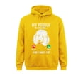 thumbnail image 5 of Mi caniche me llama, debo irme, divertida mascota, amante de los perros, dueño, sudaderas con capucha con estampado navideño para hombres, sudaderas con capucha acogedoras, caprichosas, 5 of 5