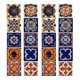 thumbnail image 1 of Mexican Tile Peel and Stick Tile Stickers for Wall 20Pc, 1 of 5