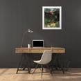 thumbnail image 3 of Rousseau, Henri 26x32 White Modern Wood Framed Museum Art Print Titled - Monkeys and Parrot in the Virgin Forest 1906, 3 of 4