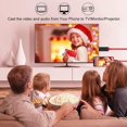 thumbnail image 5 of HDMI Cable Compatible with iPhone to tv, iPhone to Projector, iPad to HDMI,1080P Digital Av Adapter, HD TV Video & Audio Sync Screen Connector. Suitable for Family Games, Entertainment, Conferences, 5 of 5