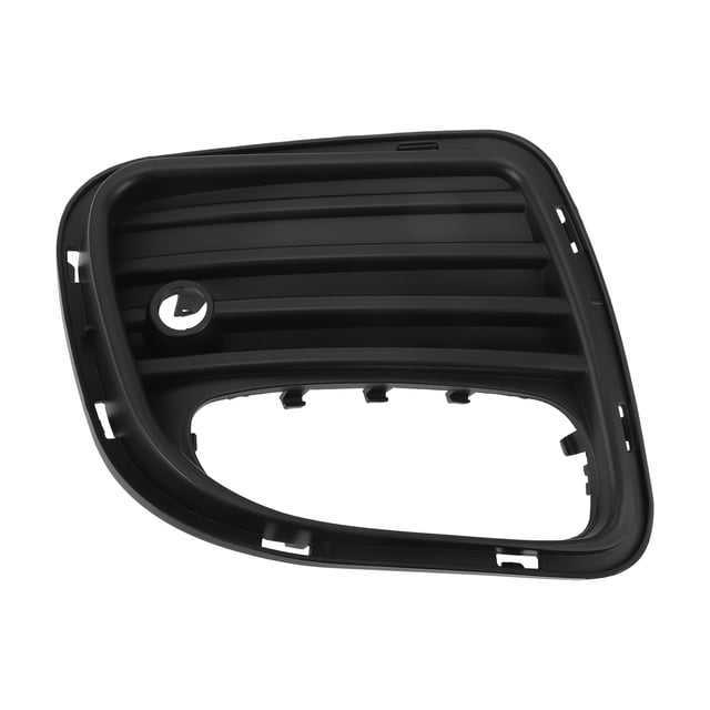 Cubierta de luz antiniebla de parrilla frontal inferior única para Mini R56 2005-2015, ABS negro, 1 pieza trasera izquierda