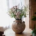 thumbnail image 3 of Pottery Stoneware Vase Zen Style Pottery for Dried Flowers, 3 of 12