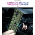 thumbnail image 5 of Galaxy A71 Case Military Grade  Heavy Duty Rugged Dual Layers Full Body Shockproof Finger Ring Kickstand Olive Green, 5 of 10
