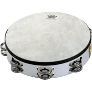 Remo Fixed-Head Tambourine White 8