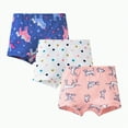 thumbnail image 2 of Caqnni Underwear Brief Boys Boxer Briefs Cotton Underwear Boxers Boy 2-8 Years Assorted Color Multipacks Gifts Set for Boys size:2-3T 3-4T 4-5T 5-6years 7-8years Light Pink，120, 2 of 3