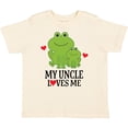 thumbnail image 3 of Inktastic My Uncle Loves Me Frog Boys or Girls Toddler T-Shirt, 3 of 5