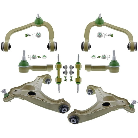 TTX Off Road Upper & Lower Control Arms & Sway Bar Links For Ford F150 07-13 RWD