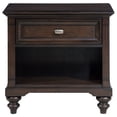 thumbnail image 6 of Coaster Devon 4-piece Queen Bedroom Set Wine Red and Dark Oak, 6 of 6
