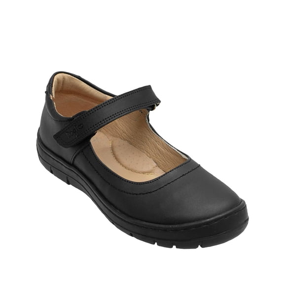 Zapato Escolar Para Niña Piel Negro Dogi® Ricla Con Arco negro 19.5