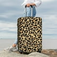thumbnail image 7 of Hirioo Leopard Print for Elasticity Suitcase Cover (No luggage Included) Durable Luggage Protector Fits 18-32 Inch Luggage-X-Large, 7 of 7