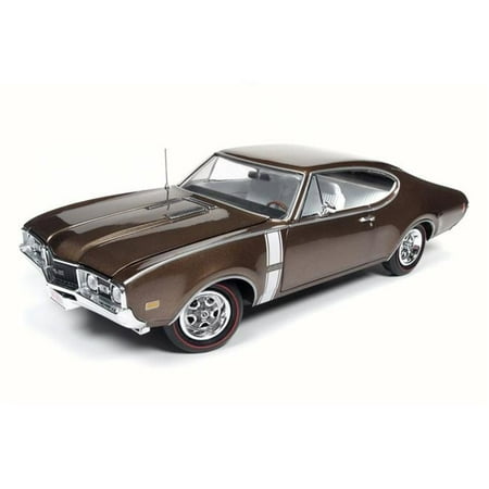 1968 Oldsmobile Cutlass 442 Hardtop Cinnamon Bronze Limited Edition to 1002pcs 1/18 Diecast Model Car  by