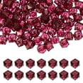 thumbnail image 1 of Uxcell 8mm Acrylic Cube Faceted Beads, 300 Pcs Square Diamond Beads for Jewelry Making, Purple, 1 of 6