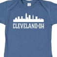 thumbnail image 4 of Inktastic Cleveland Ohio Skyline City Silhouette Boys or Girls Baby Bodysuit, 4 of 5