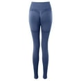 thumbnail image 4 of GEWSEY Impact Seamless Workout Gym Leggings for Women Scrunch Butt Lifting Leggings for Women Tummy Control Yoga Pants (Dark Blue, M), 4 of 5
