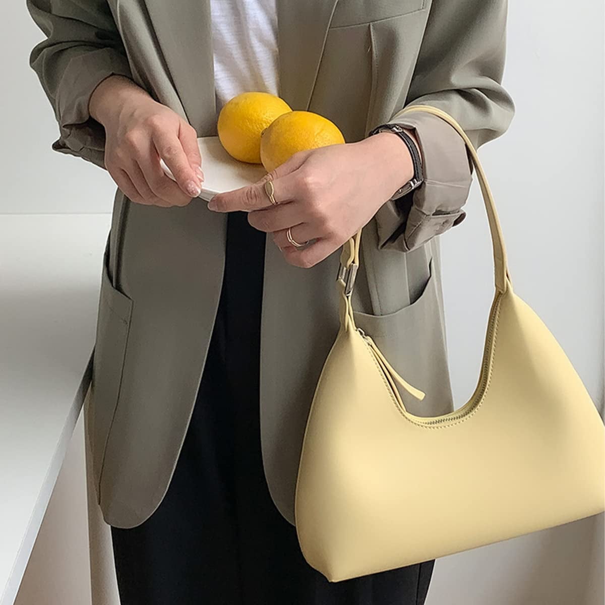 Barabum Mini Purse Small Shoulder Bags for Women Trendy Small Hobo Bag Clutch Purses for Women