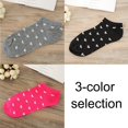 thumbnail image 3 of 1 Paires de Couleurs de Bonbons Modèle de Forme de Coeur Confortable Chaussettes de Coton de Couleur de Bonbons, 3 of 3