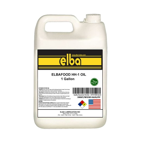 Food Grade Hydraulic Oil 22 | Industrial Hydraulic Oil | NSF Registered AS H-1. Kosher and Halal Approved. Compare to: LUBRIPLATE | Petro-Canada | (1 Gallon)