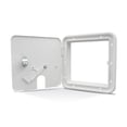 thumbnail image 2 of RV Universal Large Electric Cable Hatch, Polar White, PN 94337, 2 of 2