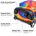 thumbnail image 3 of J World Unisex Sunrise 18" Rolling Backpack For School And Travel, Heat, 3 of 7