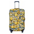 thumbnail image 1 of Cute Anime Cartoon Minions Travel Suitcase Protective Cover Trunk Case Washable Elastic Luggage Cover Fits X-Large Suitcase Protector Baggage With Concealed Zipper Gifts, 1 of 5