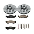 thumbnail image 3 of Power Stop Front Stock Replacement Brake Pad and Rotor Kit KOE1916, 3 of 8