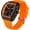 Orange, variant on Watches for Men Relojes para Hombres White Wristwatch with Digital Analog Dual Time Display Countdown Stopwatch Punk Cool Design 5ATM Mens Watch