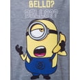 thumbnail image 6 of Despicable Me Minions Boys' Bello? 2 Piece Raglan Pajama Set Short Sleeve Shirt and Shorts Sleepwear Loungewear, 6 of 8