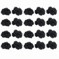 thumbnail image 3 of 20 Piezas de Flores Artificiales Seda Rosa Negra para Fiesta, Boda, Casa, Oficina, JardíN, DecoracióN DIY, 3 of 9