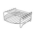 thumbnail image 2 of 2 Pcs Air Fryer Accessories Air Fryer Rack Set Multi-purpose Double Layer Rack With Skewer For Xl P, 2 of 4