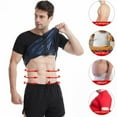 thumbnail image 2 of Mens Sweat Sauna Vest, for Waist Trainer Zipper Neoprene Tank Top, Adjustable Sauna Workout Zipper Suit, 2 of 8